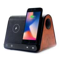 MESUN portable Built-in battery wireless charging BT speaker