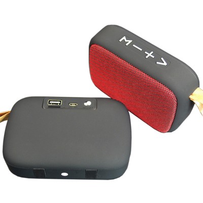 Built In Mic Wireless Speaker With Tf Card Aux Line Mini Bluetooth Speaker With Fm Radio