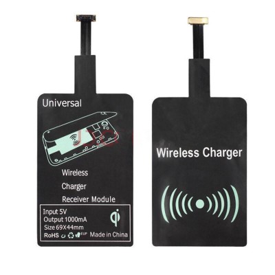 New Mobile Phone Fast Charging Adapter Receiver For Iphone/Android/Type-C QI Standard Wireless Charging Receiver